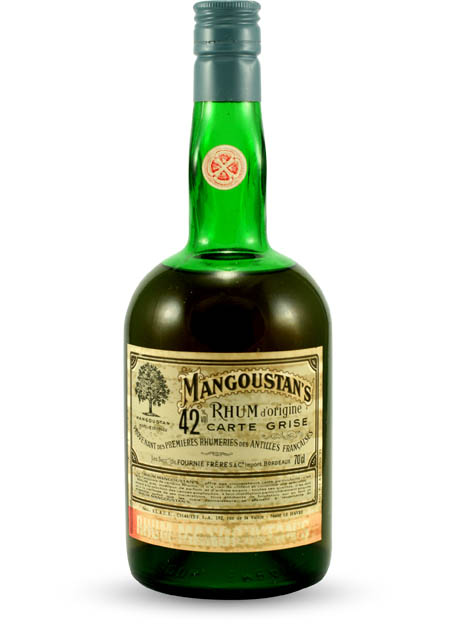 Mangoustan's Rhum d'Origine Carte Grise